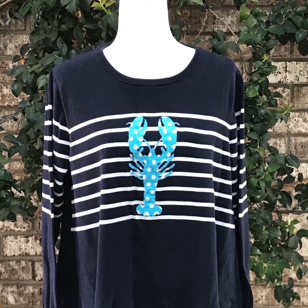 Crown & Ivy Lobster Sweater